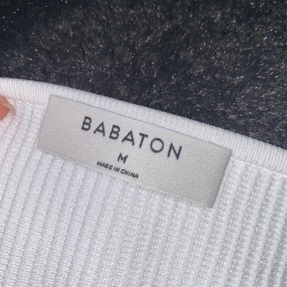 Cropped White tube top - Picture 3 of 3